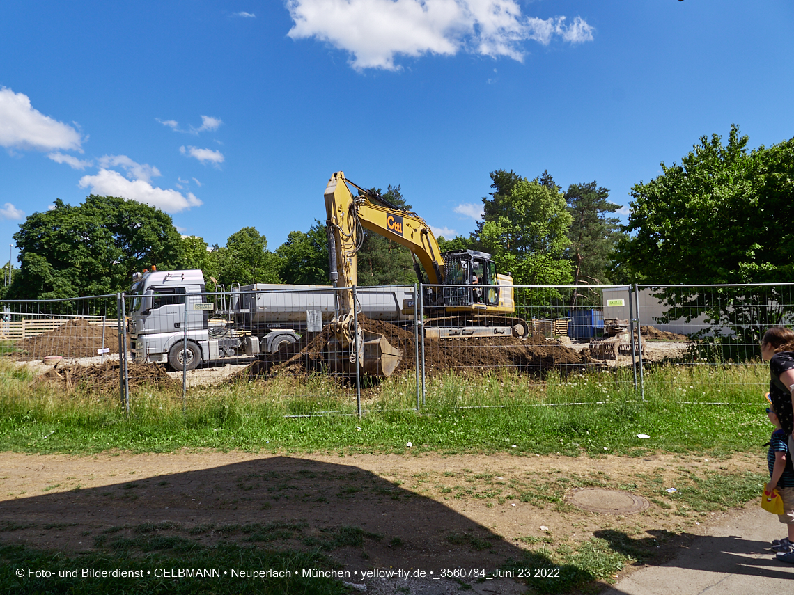 23.06.2022 - Baustelle zur Mütterberatung und Haus für Kinder